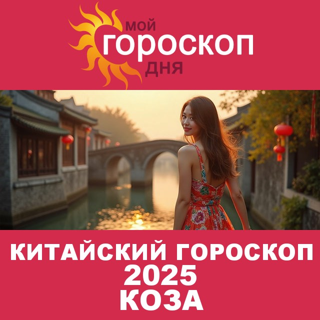 Китайский гороскоп для Козы на 2025 год